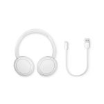 CUFFIA OVER-EAR WRLS BASS+ S5 WHITE