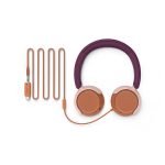 CUFFIE ON EAR CABLATA BAMBINI VIOLA