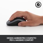 Logitech MK270 Combo Tastiera e Mouse Wireless per Windows, 2.4 GHz Wireless, Compatto, 8 Tasti Multimediali di Scelta Rapida