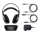 CUFFIE WIRELESS HIFI TV + BASE