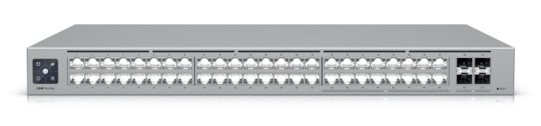 SWITCH 48P LAN GIGABIT UBIQUITI USW-PRO-MAX-48 L3 16P RJ45 2,5GB