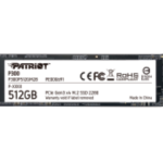 PATRIOT SSD INTERNO P300 512GB M.2 PCIE R/W 1700/1200 GEN 3X4
