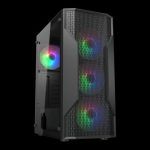 COUGAR CASE MID TOWER MX110 RGB NERO 4x120 supp 240AIO