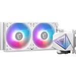 MAG CORELIQUID I240 WHITE, Global, 2x ARGB Gen2 Fan, ARGB Gen2 Block