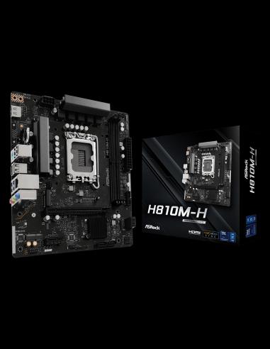 Asrock H810M-H Intel H810 LGA 1851 (Socket V1) micro ATX