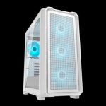 COUGAR CASE MINI TOWER MX600 MINI V2 PRO BIANCO 3x120 + 1x120 ARGB supp 360