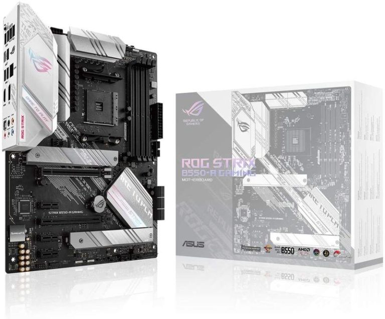 ASUS ROG STRIX B550-A GAMING AMD B550 Socket AM4 ATX