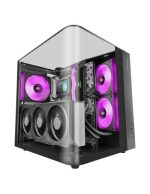 MARSGAMING CASE MID TOWER MC-INFINIOLITE BLK DOPPIA CAMERA FULL TG