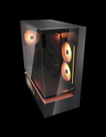 COUGAR CASE M.TOWER CFV235 VISION 9.16'' TG 240 REV+120ARGB FAN RGB H.syNC